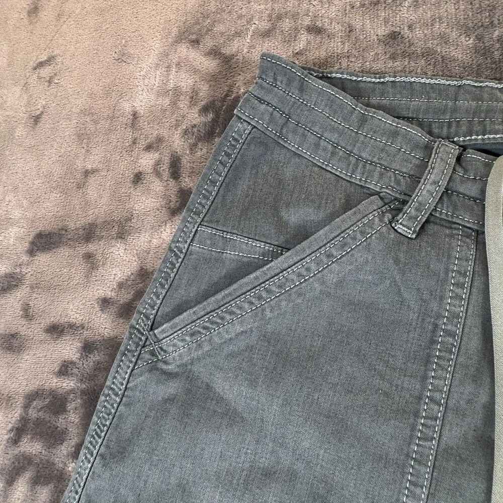 KUHL Sz 8 Kultivatr Shorts Womens Muted Teal Gray 4